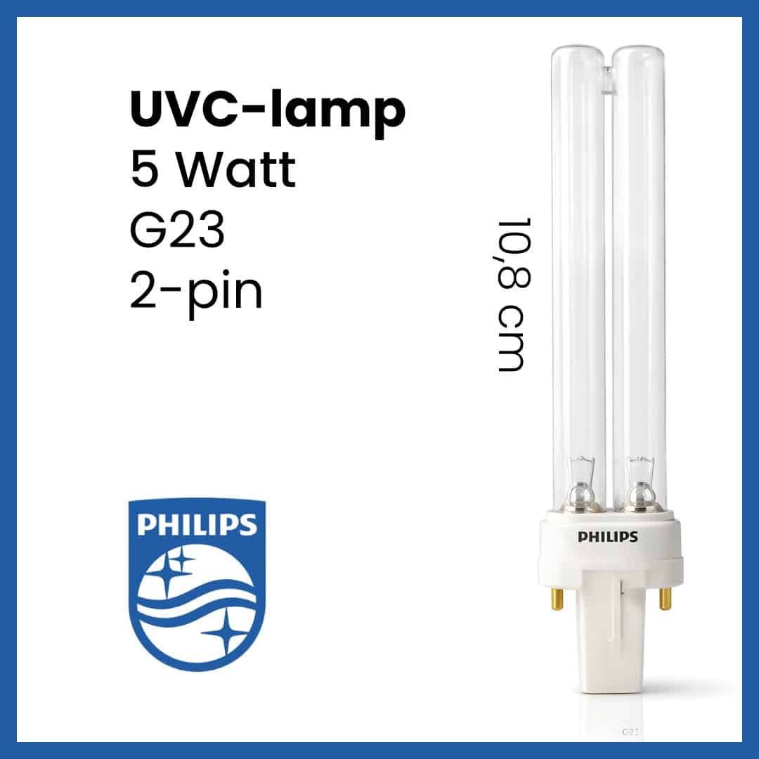 UV PL Lampe Philips 5W | 10cm