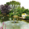 Oase Pond Jet Eco | drijvende fontein + gratis sproeikop