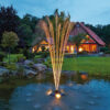 Oase Pond Jet Eco + LED weiß | Schwimmender Brunnen + weiße Beleuchtung