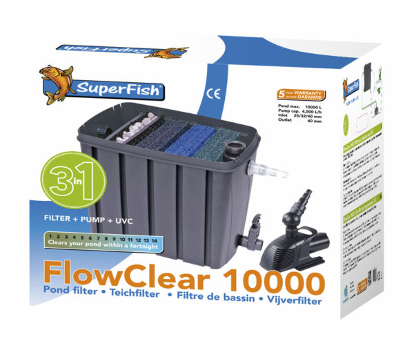 SuperFish FlowClear 10000 Kit