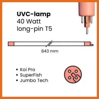 UVC lampe de rechange Koi Pro/Superfish | T5 - 40W