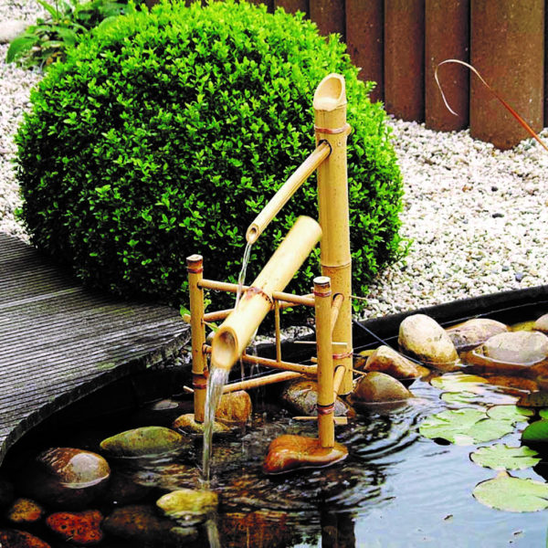 Wasserspiel Bambus