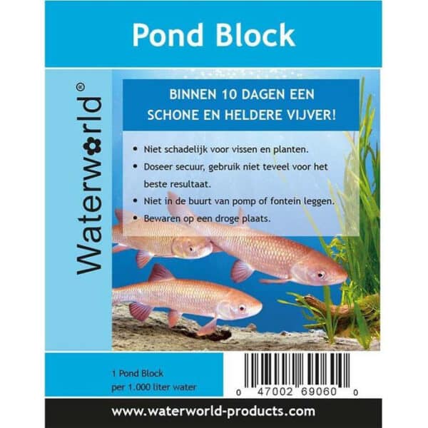 Pond-Block, contre les algues (1 bloc pour 1000 L d'eau)