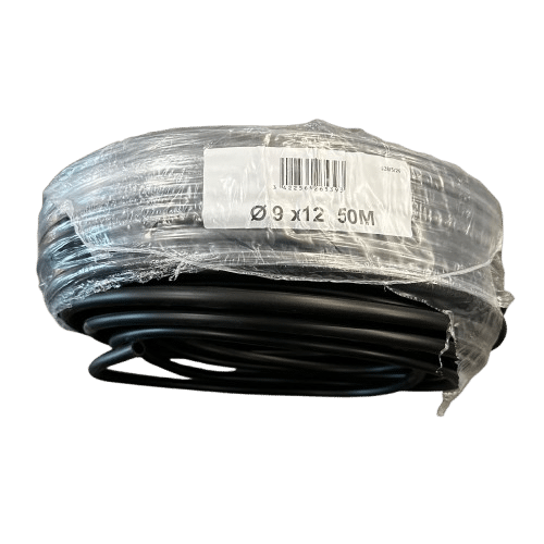 Tuyau à air NOIR 9-12mm par mètre