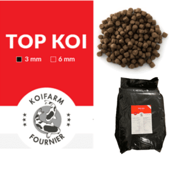 Koifarm Top Koi Wachstums- und Farbfutter | 3 mm Beutel 14 kg