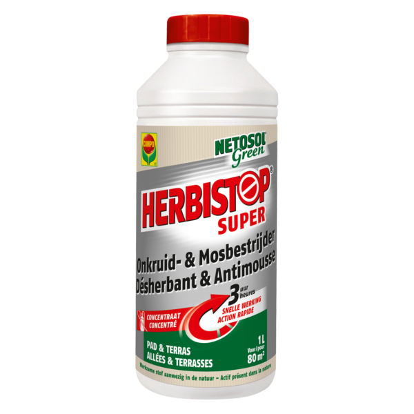 COMPO Herbistop Super onkruid- en mosbestrijder 1L