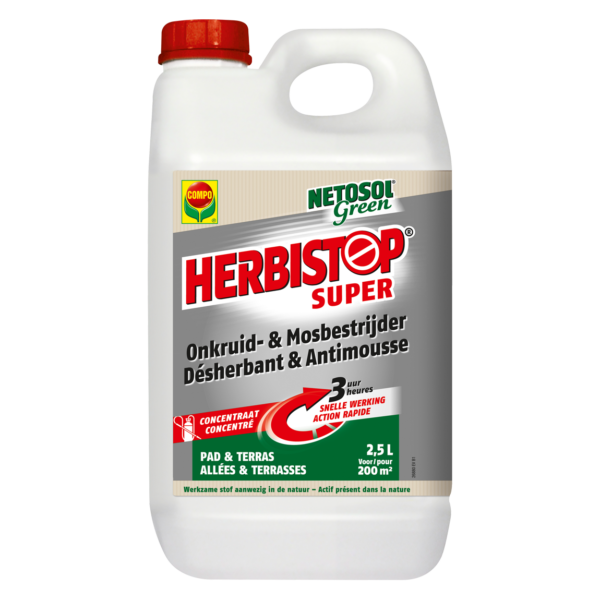 COMPO Herbistop Super onkruid- en mosbestrijder 1L