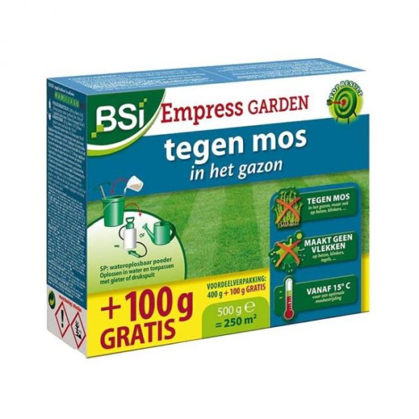 BSI Empress Garden tegen mos in het gazon 500g