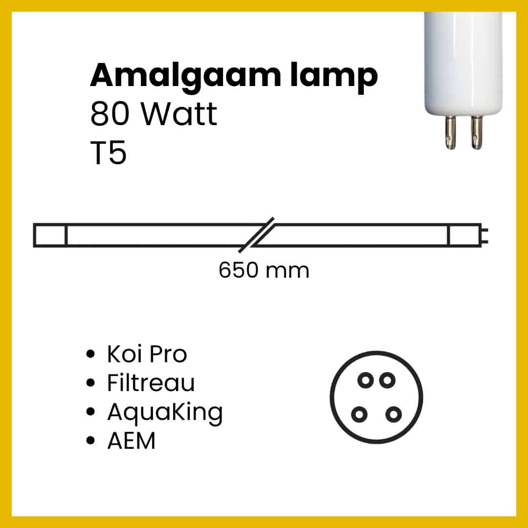 Lampe de rechange UV amalgame Koi Pro 40W