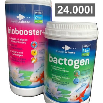 PROMO Biobooster + Bactogen voor 3.000l