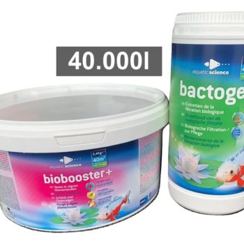 PROMO Biobooster + Bactogen pour 3.000l