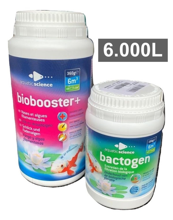 PROMO Biobooster + Bactogen pour 6.000l