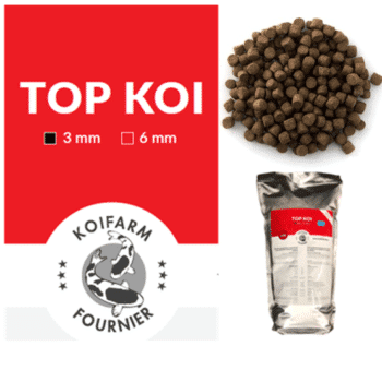 Top Koi 3mm | 4kg 10L | sachet refermable