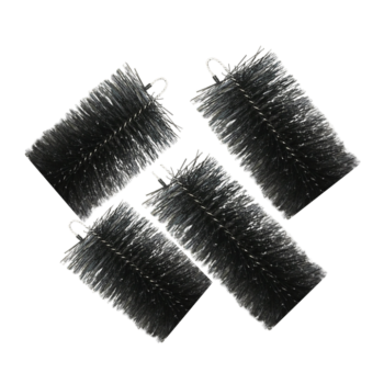 PROMO Brosse de filtration PRO 30cm x 20cm | noir avec crochet 15 pièces| (3,65€/pc)
