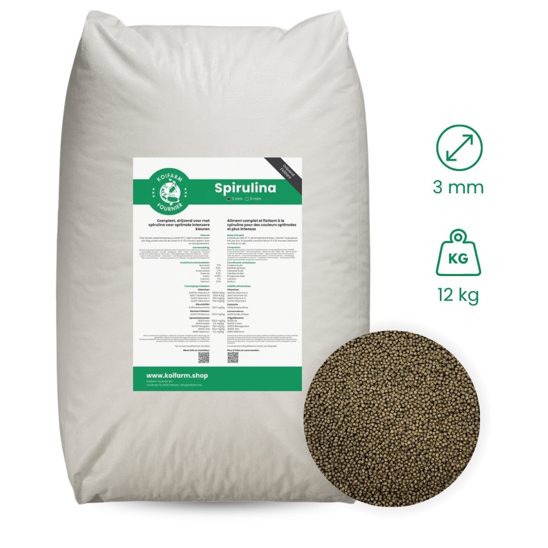 Koifarm Spirulina | 3 mm • 12 kg