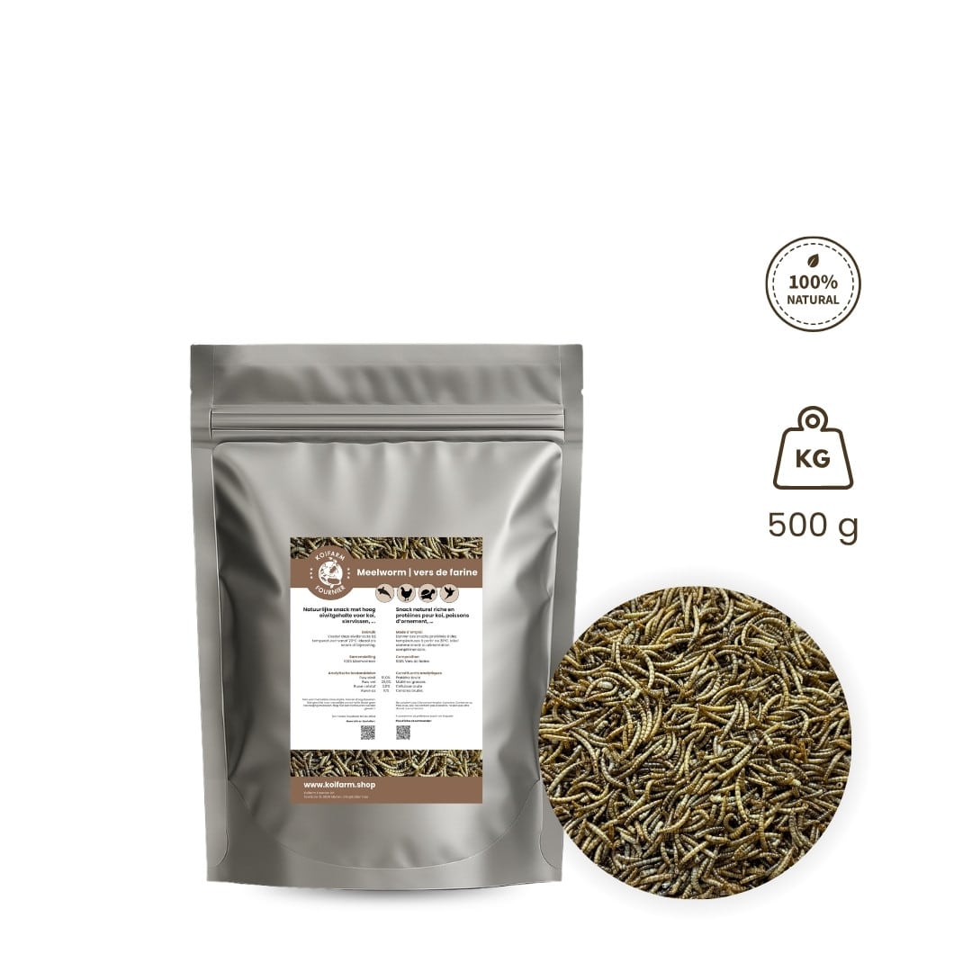 Koifarm Meelwormen 500g