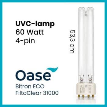 Oase Lampe de rechange UVC PL Eco 60 W