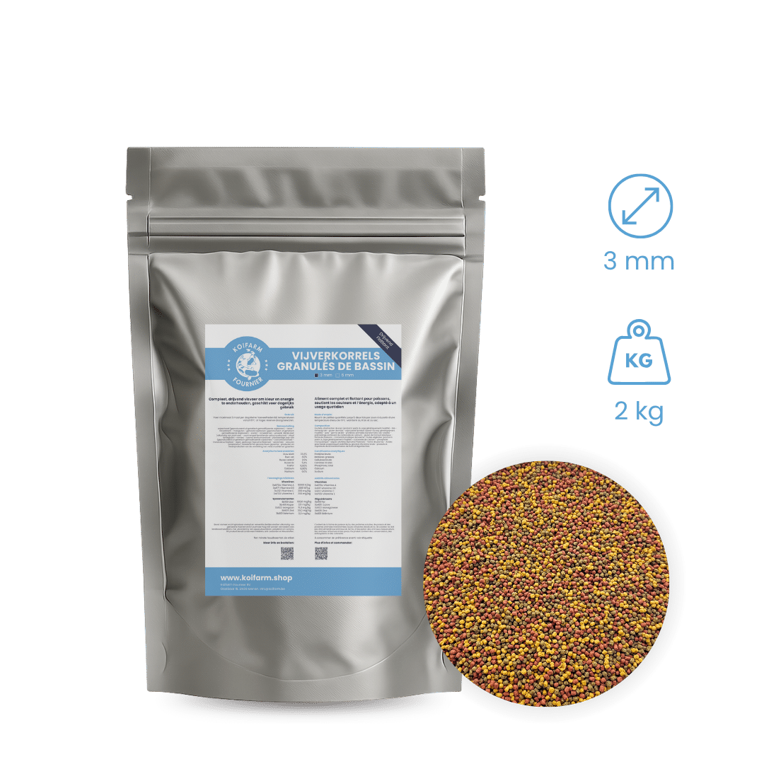 Koifarm Teichpellets | 3 mm - 1 kg