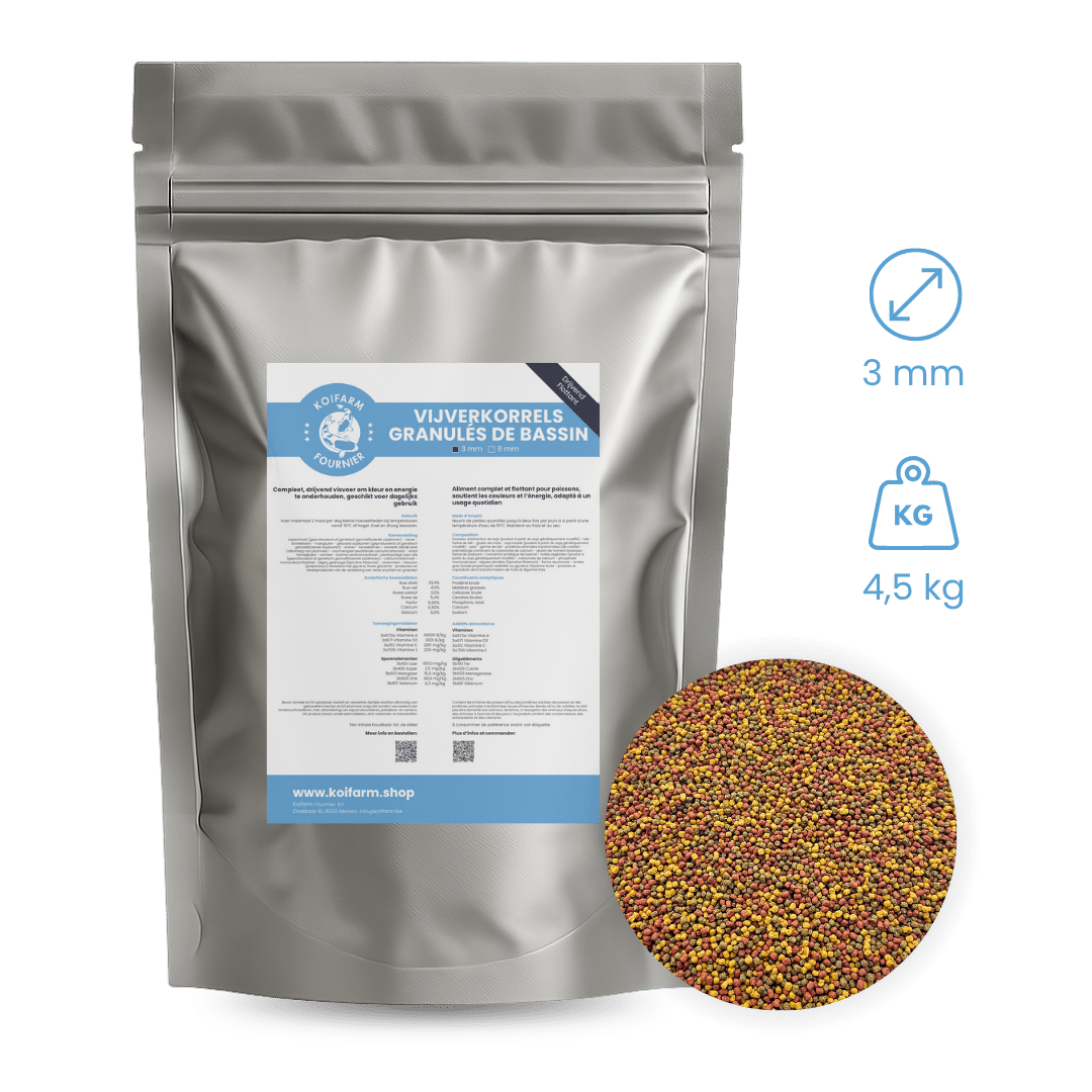 Koifarm Teichpellets | 3 mm - 1 kg