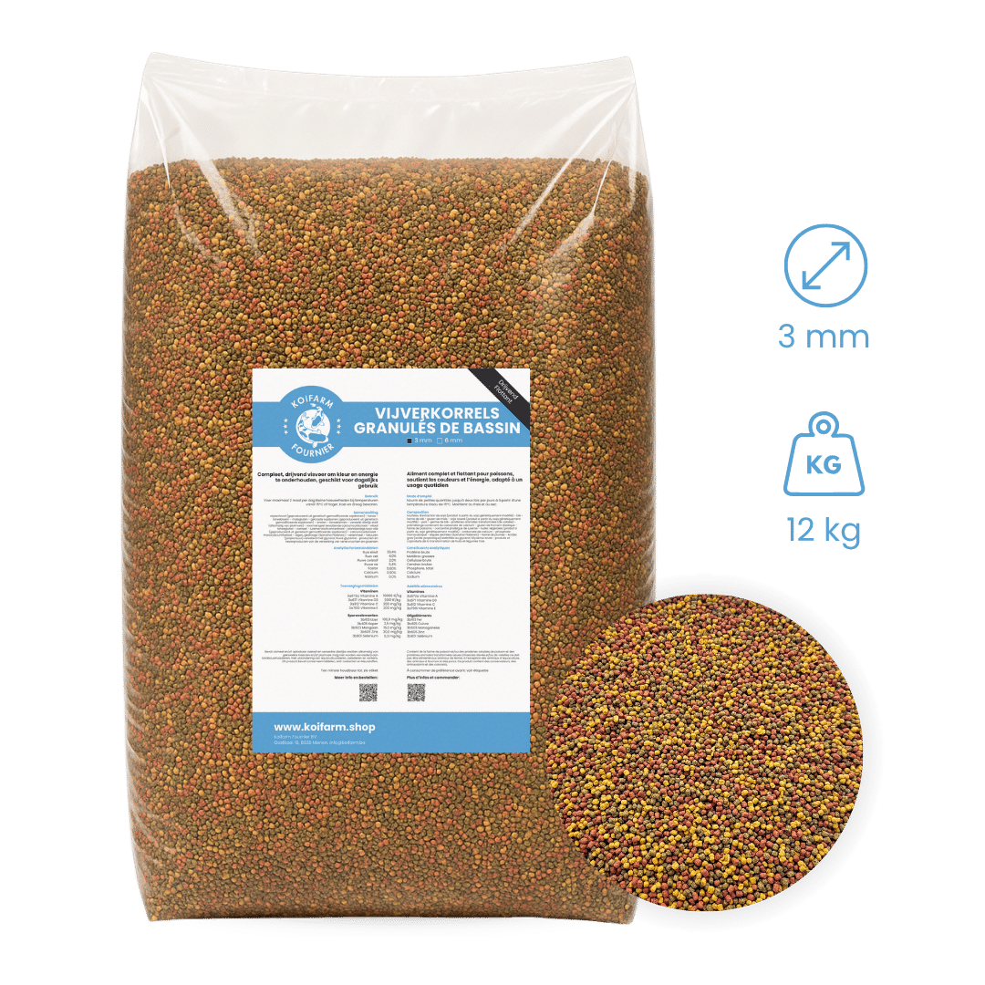Koifarm Teichpellets | 3 mm - 1 kg
