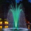 Éclairage LED RVB couleur pour fontaine flottante PondJet