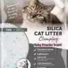PROMO Silica cat litter - Clumping - Baby Powder Scent 5L 1,9kg