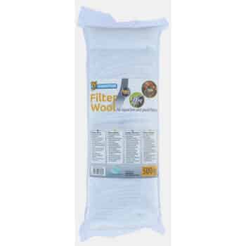 Filterwolle 500g weiß