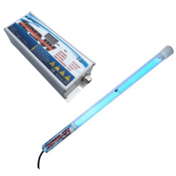 Set dompel UV Amalgaam 25W van Air Aqua | Lamplengte 25,5cm