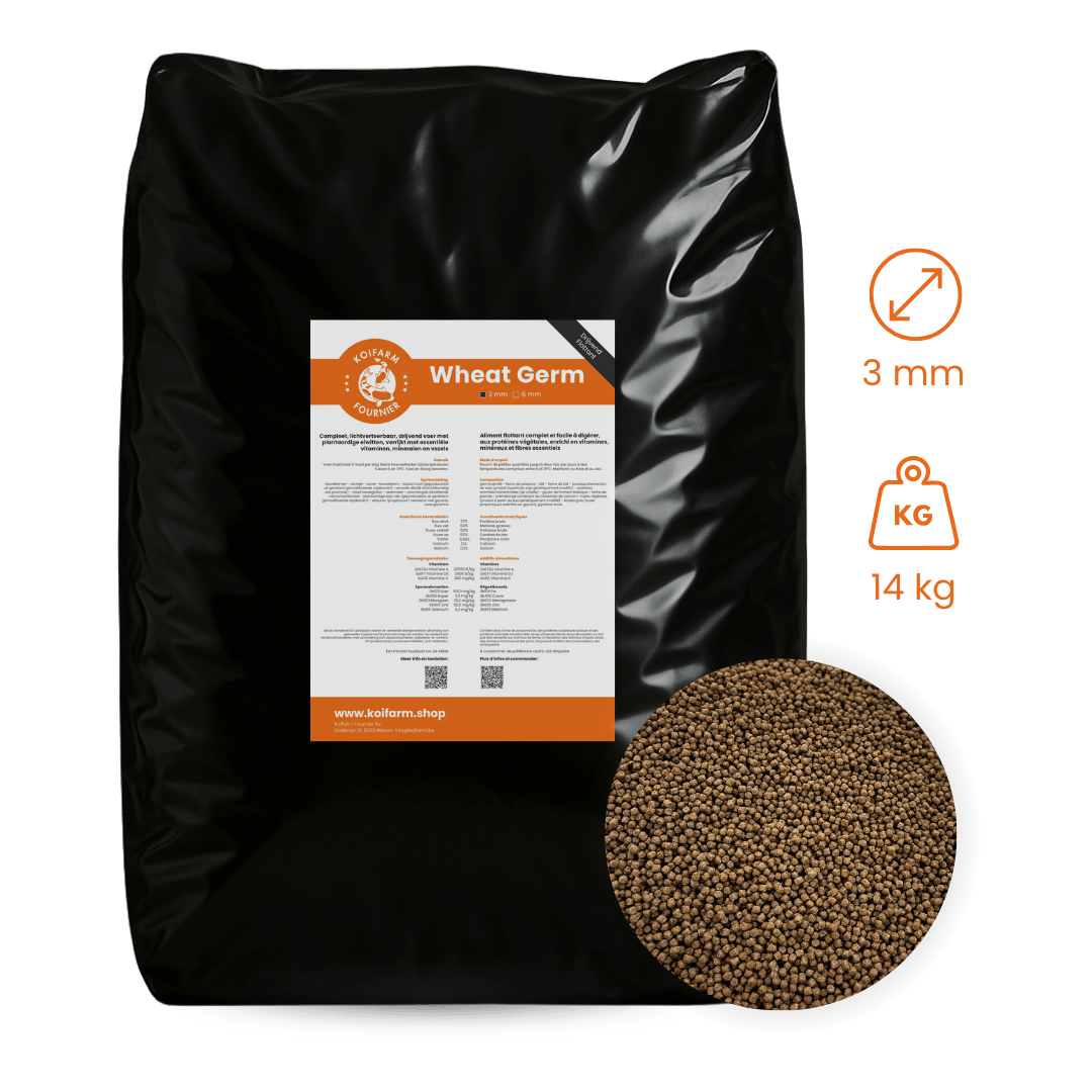Koifarm Wheat Germ | 3 mm - 14 kg 10.2026