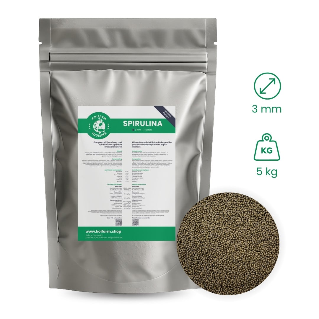 Koifarm Spirulina | 3 mm - 1,4 kg