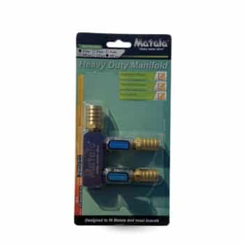 Matala 2-weg verdeelkraan Heavy Duty | Ø 18-20mm -  2 x 8-9mm (3/8")