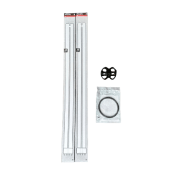 Bitron 110W UVC | Vervanglampen 2x55W PL + houder 27129 + joint 96646/27117