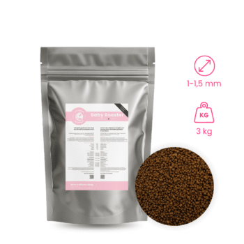 Koifarm Baby Booster Sinking | 0,5-0,8mm extra fijn - 1,5kg