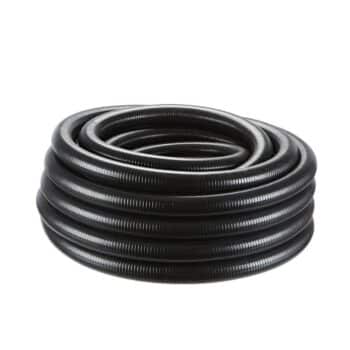 Dikwandige sterke darm zwart 38 mm volledige rol 25 m