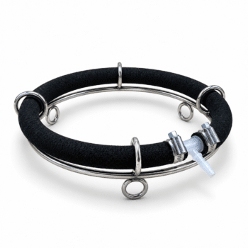 Japanse beluchtingsring | inox op voet | Ø25 cm