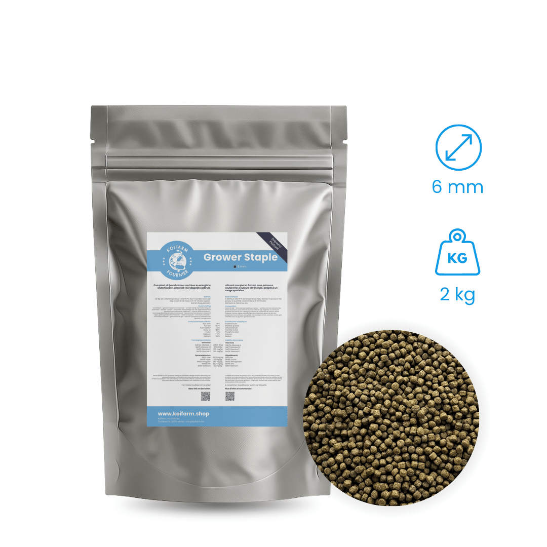 Koifarm Grower Staple | 6 mm - 2 kg Koifarm Grower Staple | 6 mm - 2 kg