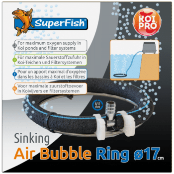 KOI PRO SINKING AIR BUBBLE RING Ø 17CM