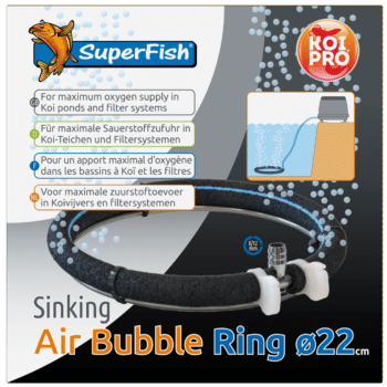 KOI PRO SINKING AIR BUBBLE RING Ø 22CM