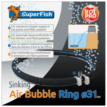 KOI PRO SINKING AIR BUBBLE RING Ø 31CM