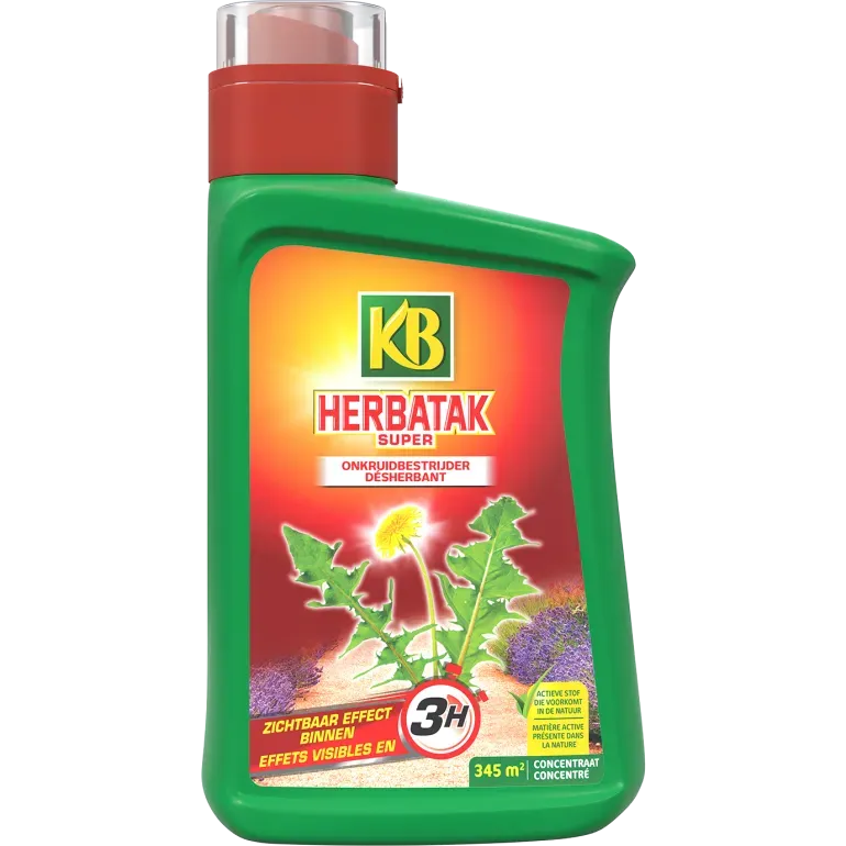 KB HERBATAK désherbant total 800ml 345m² KB HERBATAK désherbant total 800ml 345m²