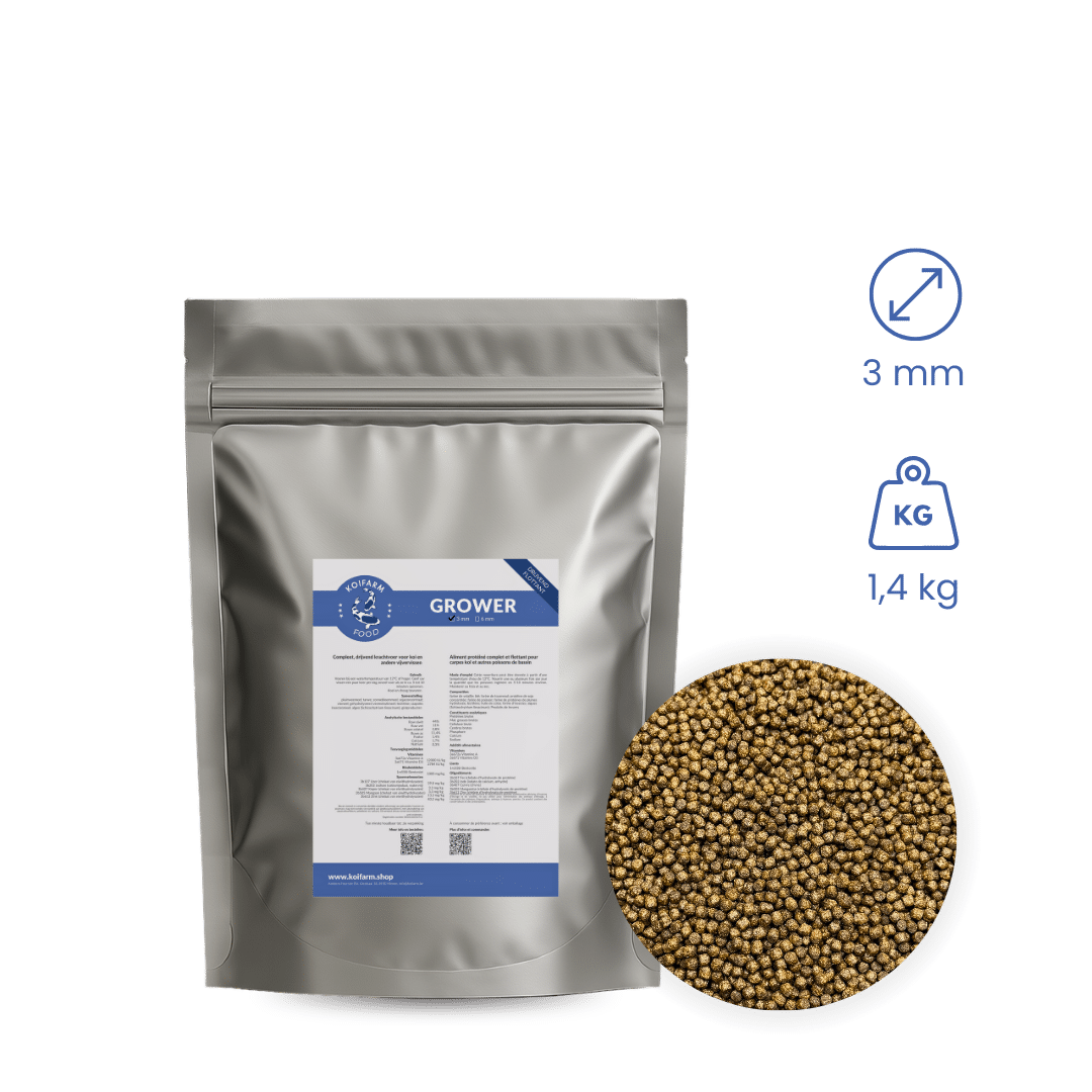 Koifarm Premium Grower 3 mm 1,4 kg Koifarm Premium Grower 3 mm 1,4 kg