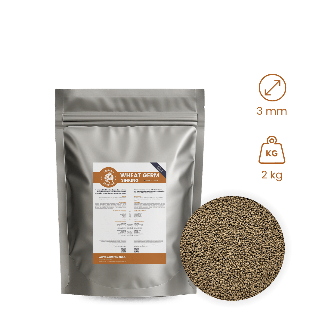 Koifarm Wheat Germ Sinking | 3 mm - 2 kg