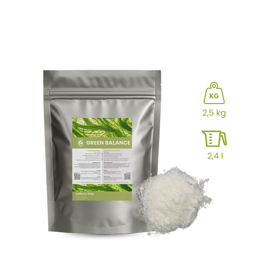 Koifarm Green Balance | 2,5 kg - 100.000 L