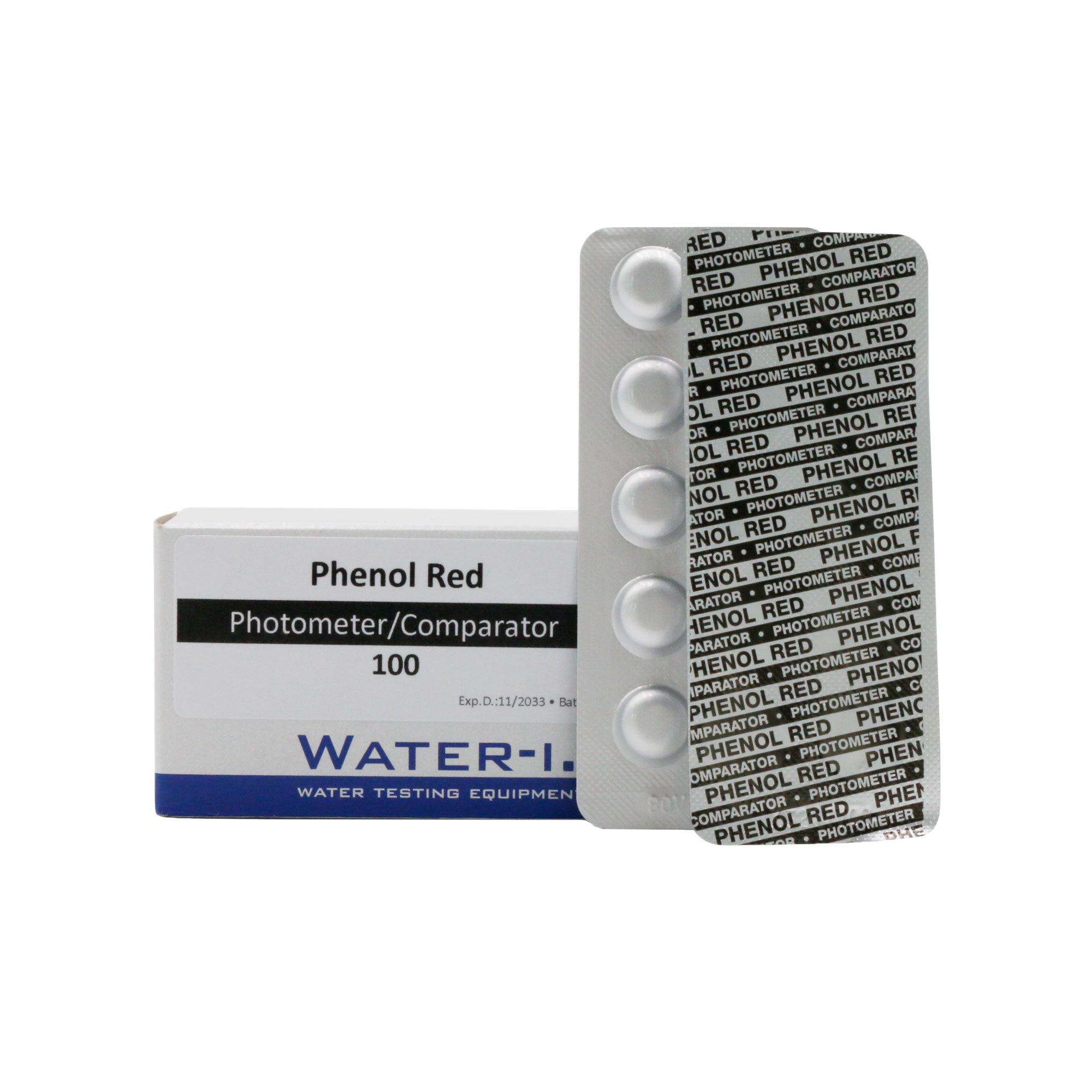 50 comprimés Photomètre Phenol Red (pH) - PoolLab 2.0