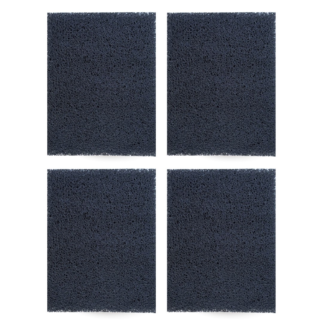 Tapis Matala gris - 2 pièces de 50x50x60cm