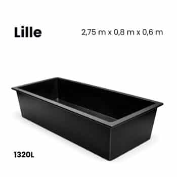 Bassin préformé en polyester | Avignon • 3500L
