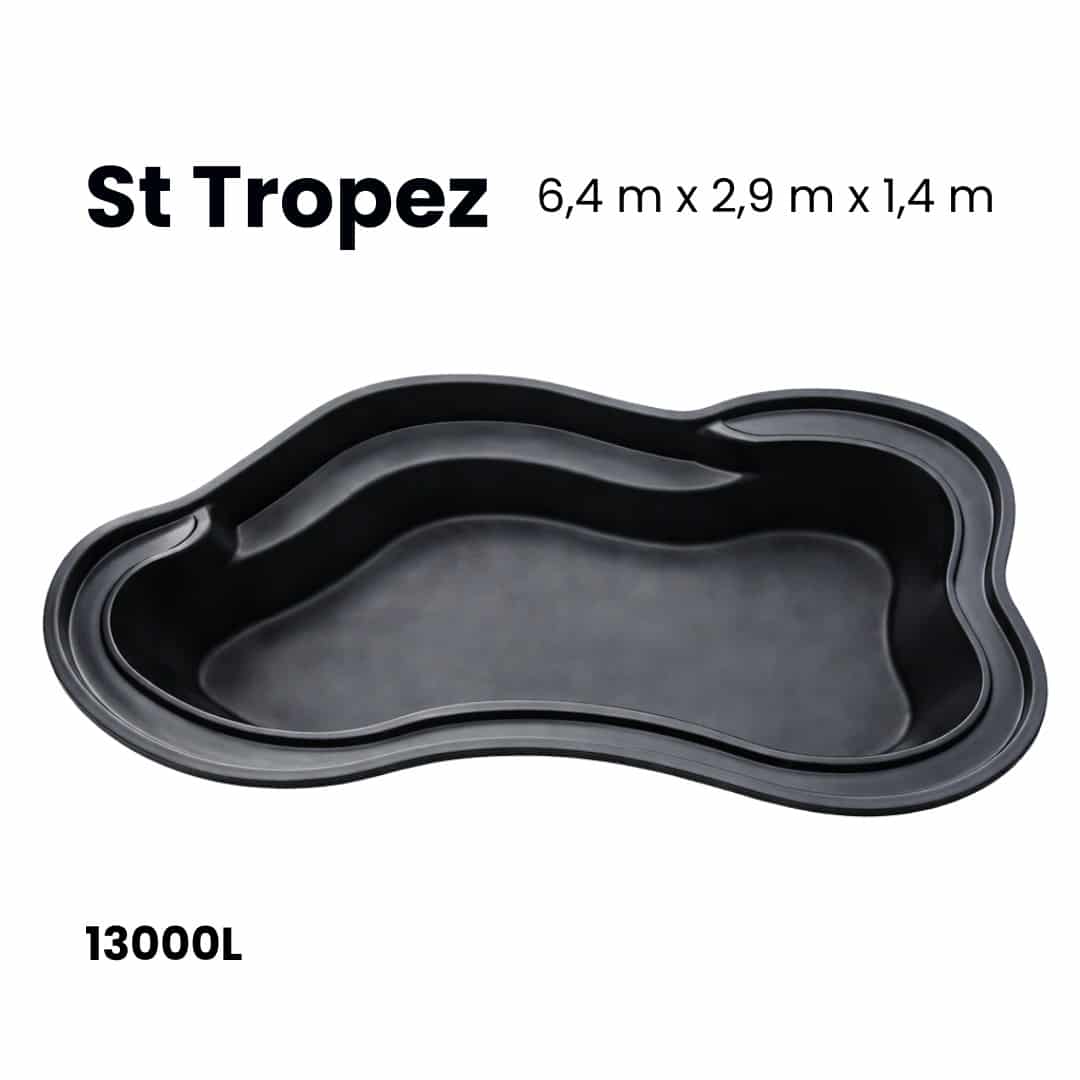 Bassin préformé en polyester | Avignon • 3500L Bassin préformé en polyester | Avignon • 3500L