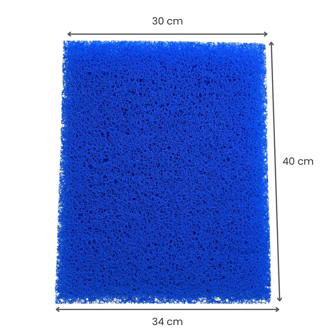 Tapis Matala bleu pour Flowclear 34/30 x 40cm