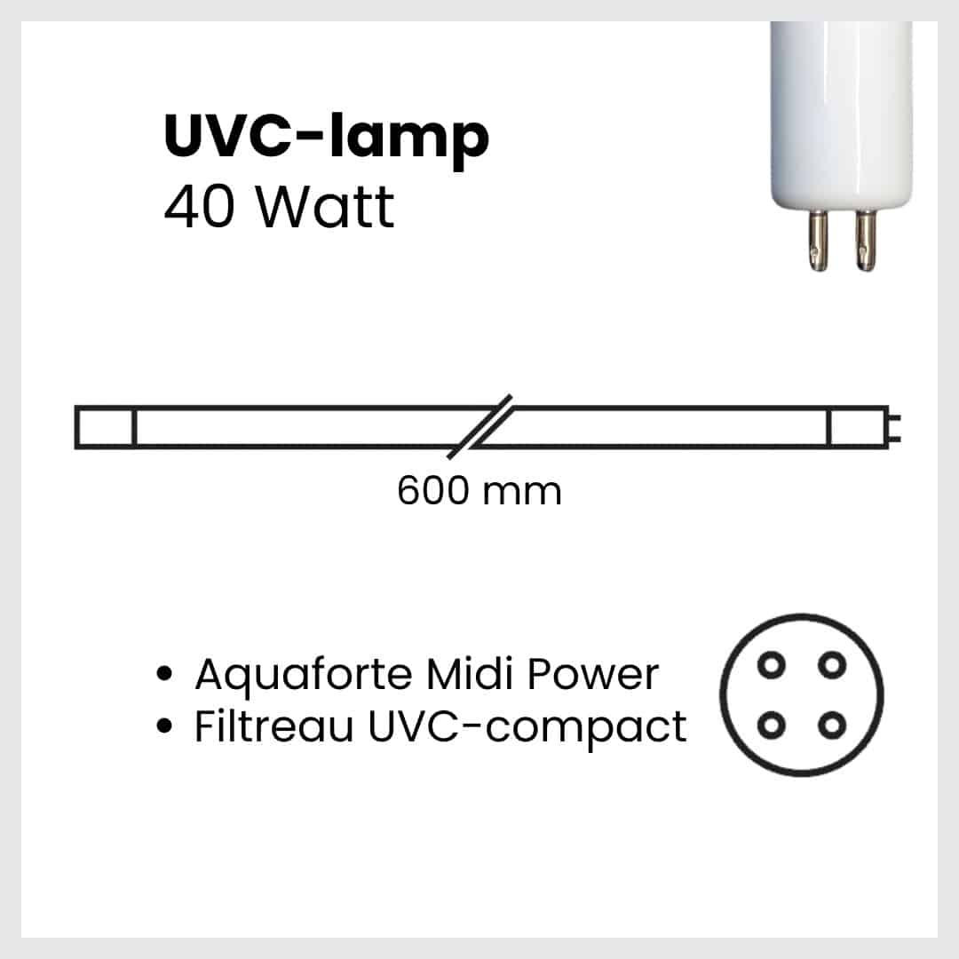 UVC lampe de rechange AquaForte | 40W