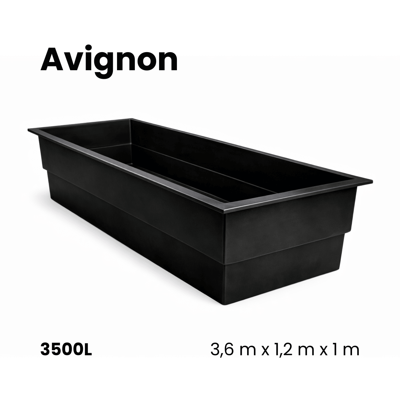 Bassin préformé en polyester | Quebec • 255L